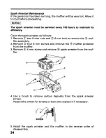 Предварительный просмотр 36 страницы Honda EZ1400 Owner'S Manual