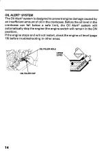 Предварительный просмотр 16 страницы Honda EZ3500 Owner'S Manual