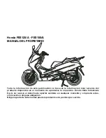 Предварительный просмотр 143 страницы Honda FES125 S-wing Owner'S Manual