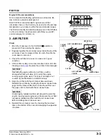 Предварительный просмотр 22 страницы Honda FG110 Manual