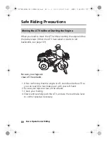 Предварительный просмотр 90 страницы Honda FOREMAN 2018 Owner'S Manual