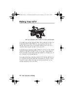 Предварительный просмотр 100 страницы Honda FOREMAN Owner'S Manual