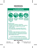 Preview for 257 page of Honda FOREMAN Owner'S Manual