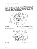 Preview for 128 page of Honda Fourtax 300 4X4 1991 Owner'S Manual