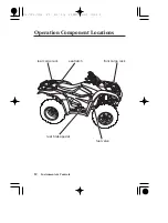 Предварительный просмотр 20 страницы Honda FOURTRAX 2009 Owner'S Manual