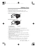 Предварительный просмотр 79 страницы Honda FOURTRAX 2009 Owner'S Manual