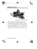 Предварительный просмотр 90 страницы Honda FOURTRAX 2009 Owner'S Manual