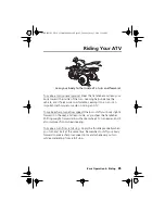 Preview for 95 page of Honda FOURTRAX 2018 Owner'S Manual