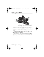 Preview for 98 page of Honda FOURTRAX 2018 Owner'S Manual