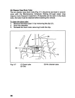 Предварительный просмотр 100 страницы Honda Fourtrax 300 Owner'S Manual