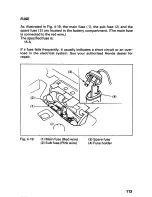 Предварительный просмотр 117 страницы Honda Fourtrax 300 Owner'S Manual