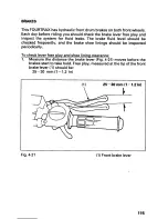 Предварительный просмотр 119 страницы Honda Fourtrax 300 Owner'S Manual