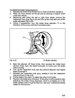 Предварительный просмотр 121 страницы Honda Fourtrax 300 Owner'S Manual