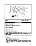 Предварительный просмотр 123 страницы Honda Fourtrax 300 Owner'S Manual