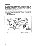 Предварительный просмотр 124 страницы Honda Fourtrax 300 Owner'S Manual