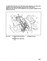 Предварительный просмотр 125 страницы Honda Fourtrax 300 Owner'S Manual