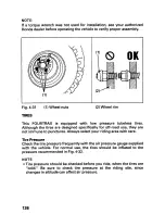 Предварительный просмотр 130 страницы Honda Fourtrax 300 Owner'S Manual