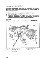 Предварительный просмотр 138 страницы Honda Fourtrax 300 Owner'S Manual