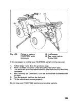 Предварительный просмотр 139 страницы Honda Fourtrax 300 Owner'S Manual