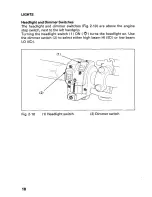 Preview for 22 page of Honda Fourtrax 400EX 1999 Owner'S Manual