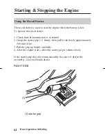 Preview for 72 page of Honda FOURTRAX 420 ES/4 4 Owner'S Manual