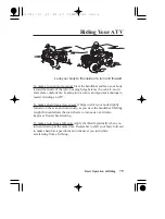 Предварительный просмотр 87 страницы Honda FOURTRAX FOREMAN 4X4 TRX500FM 2009 Owner'S Manual