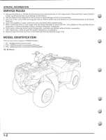 Preview for 6 page of Honda FourTrax Foreman Rubicon 2005 Service Manual