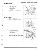 Preview for 65 page of Honda FourTrax Foreman Rubicon 2005 Service Manual