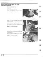 Preview for 90 page of Honda FourTrax Foreman Rubicon 2005 Service Manual