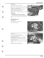 Preview for 91 page of Honda FourTrax Foreman Rubicon 2005 Service Manual