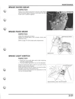 Preview for 93 page of Honda FourTrax Foreman Rubicon 2005 Service Manual