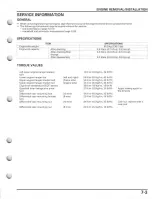 Preview for 159 page of Honda FourTrax Foreman Rubicon 2005 Service Manual