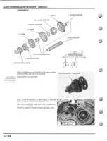 Preview for 250 page of Honda FourTrax Foreman Rubicon 2005 Service Manual