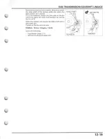 Preview for 255 page of Honda FourTrax Foreman Rubicon 2005 Service Manual