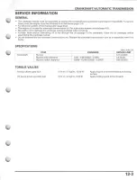 Preview for 259 page of Honda FourTrax Foreman Rubicon 2005 Service Manual