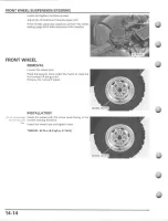 Preview for 288 page of Honda FourTrax Foreman Rubicon 2005 Service Manual