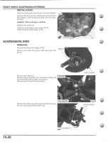 Preview for 294 page of Honda FourTrax Foreman Rubicon 2005 Service Manual