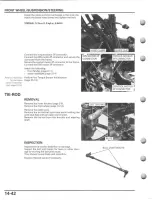 Preview for 316 page of Honda FourTrax Foreman Rubicon 2005 Service Manual