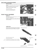 Preview for 318 page of Honda FourTrax Foreman Rubicon 2005 Service Manual