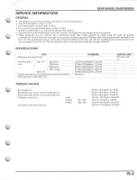 Preview for 323 page of Honda FourTrax Foreman Rubicon 2005 Service Manual