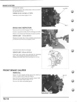 Preview for 350 page of Honda FourTrax Foreman Rubicon 2005 Service Manual