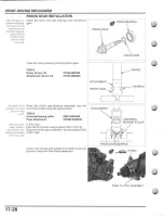 Preview for 394 page of Honda FourTrax Foreman Rubicon 2005 Service Manual