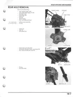 Preview for 407 page of Honda FourTrax Foreman Rubicon 2005 Service Manual