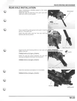 Preview for 423 page of Honda FourTrax Foreman Rubicon 2005 Service Manual