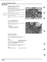 Preview for 430 page of Honda FourTrax Foreman Rubicon 2005 Service Manual