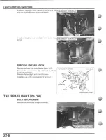 Preview for 462 page of Honda FourTrax Foreman Rubicon 2005 Service Manual