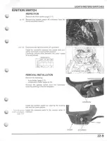 Preview for 465 page of Honda FourTrax Foreman Rubicon 2005 Service Manual