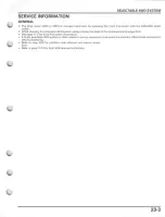 Preview for 487 page of Honda FourTrax Foreman Rubicon 2005 Service Manual