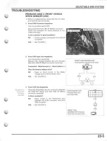 Preview for 489 page of Honda FourTrax Foreman Rubicon 2005 Service Manual