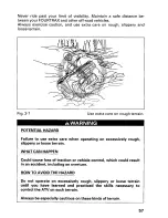 Preview for 61 page of Honda Fourtrax Foreman TRX400FW 1997 Owner'S Manual